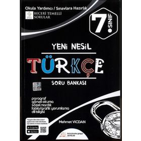 7. Sınıf Yeni Nesil Türkçe Soru Bankası-Paragrafın Şifresi Yayınları