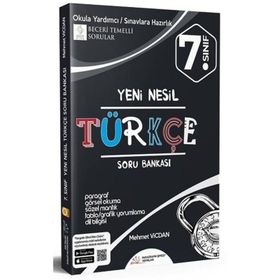 7. Sınıf Yeni Nesil Türkçe Soru Bankası-Paragrafın Şifresi Yayınları