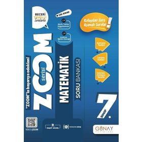 7. Sınıf Yeni Zoom Matematik Soru Bankası Günay Yayınları