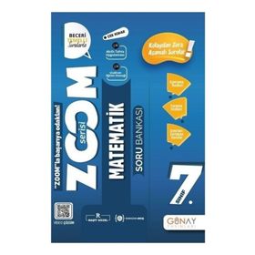 7. Sınıf Yeni Zoom Matematik Soru Bankası Günay Yayınları