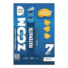 7. Sınıf Yeni Zoom Matematik Soru Bankası Günay Yayınları