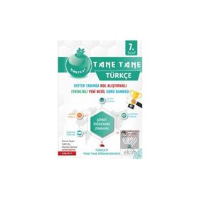 7. Sınıf Yeşil Tane Tane Türkçe Soru Bankası Nartest Yayınevi