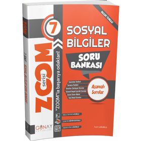 7. Sınıf Zoom Sosyal Bilgiler Soru Bankası-Günay Yayınları