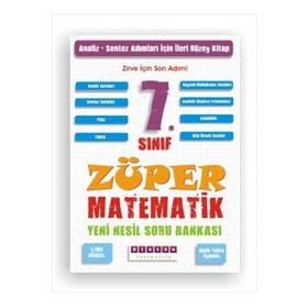 7.Sınıf Züper Matematik Yeni Nesil Soru Bankası Platon Yayıncılık