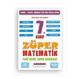 7.Sınıf Züper Matematik Yeni Nesil Soru Bankası Platon Yayıncılık