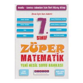 7.Sınıf Züper Matematik Yeni Nesil Soru Bankası Platon Yayıncılık