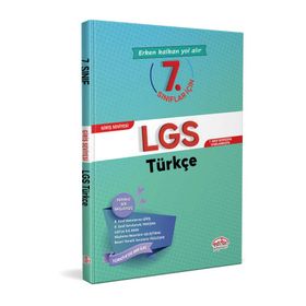 7. Sınıflar İçin LGS Türkçe - Editör Yayınları