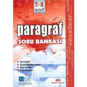 7. ve 8. Sınıf Paragraf Soru Bankası Komisyon Bulut Eğitim Ve Kültür Yayınları