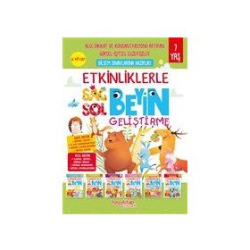 7 Yaş 6 Kitap Takım Etkinliklerle Sağ Beyin Sol Beyin Geliştirme Canan Öztürk