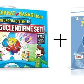 7 Yaş Dikkati Güçlendirme Seti+Dikkat Testi-Adeda Yayıncılık