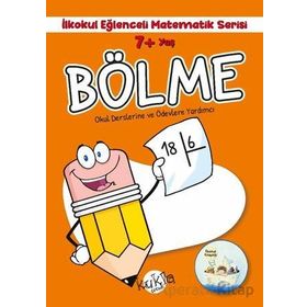 7+ Yaş İlkokul Eğlenceli Matematik Serisi Bölme Kukla Yayınları