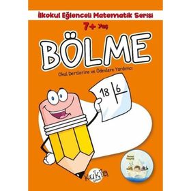 7+ Yaş İlkokul Eğlenceli Matematik Serisi Bölme Kukla Yayınları