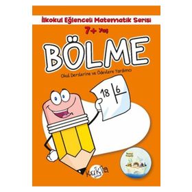 7+ Yaş İlkokul Eğlenceli Matematik Serisi Bölme Kukla Yayınları