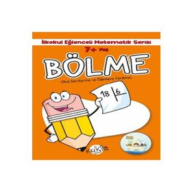 7+ Yaş İlkokul Eğlenceli Matematik Serisi Bölme Kukla Yayınları