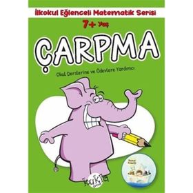 7+ Yaş İlkokul Eğlenceli Matematik Serisi Çarpma Kukla Yayınları
