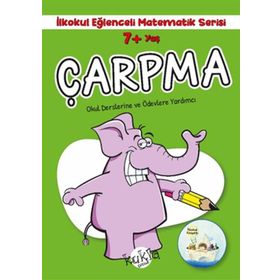 7+ Yaş İlkokul Eğlenceli Matematik Serisi Çarpma Kukla Yayınları