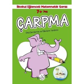 7+ Yaş İlkokul Eğlenceli Matematik Serisi Çarpma Kukla Yayınları