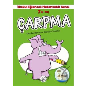 7+ Yaş İlkokul Eğlenceli Matematik Serisi Çarpma Kukla Yayınları