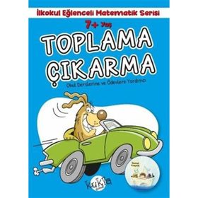 7+ Yaş İlkokul Eğlenceli Matematik Serisi Toplama Çıkarma Kukla Yayınları