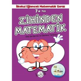 7+ Yaş İlkokul Eğlenceli Matematik Serisi Zihinden Matematik Kukla Yayınları