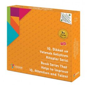 7+ Yaş Seti Level 1 Iq Dikkat Yetenek Geliştiren Kitaplar Serisi - Tüzder Yayınları
