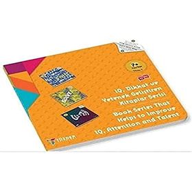 7+ Yaş Seti Level 2 Iq Dikkat ve Yetenek Geliştiren Kitaplar Serisi - Tüzder Yayınları