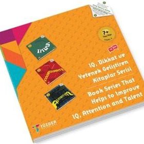 7+ Yaş Seti Level 3 Iq Dikkat ve Yetenek Geliştiren Kitaplar Serisi - Tüzder Yayınları