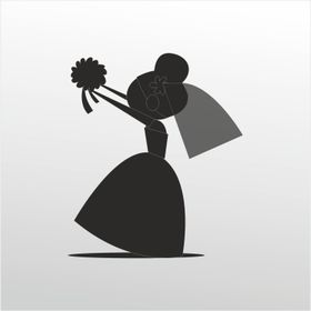 70 cm Çiçek Atma Folyo Sticker