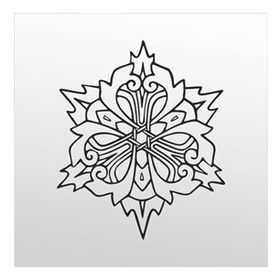 70 cm Çiçek Deseni Folyo Sticker