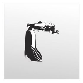 70 cm Dans Folyo Sticker