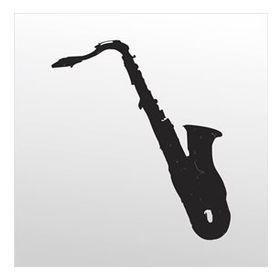 70 cm Klarnet Folyo Sticker