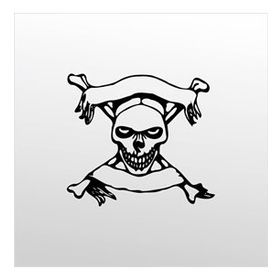 70 cm Kuru Kafa Folyo Sticker
