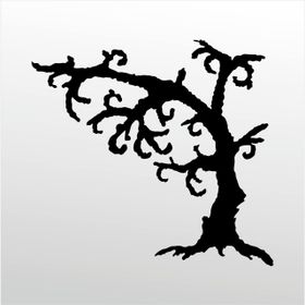 70 cm Kurumuş Ağaç Folyo Sticker
