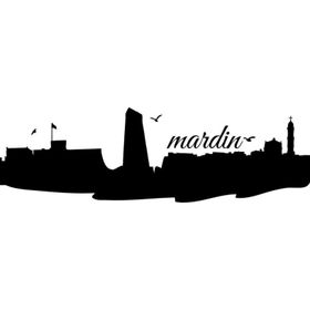 70 cm Mardin Şehri Silueti Folyo Sticker
