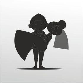 70 cm Mutlu Çocuk Folyo Sticker