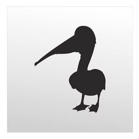 70 cm Pelikan Folyo Sticker