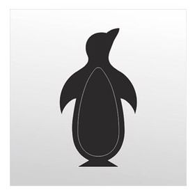 70 cm Penguen Folyo Sticker