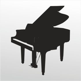 70 cm Piyano Folyo Sticker