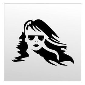 70 cm Rüzgar Kızı Folyo Sticker