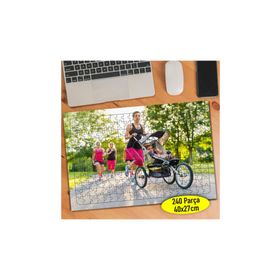70034186 Sporcu Kadınlar ve Minik Bebek 240 Parça Puzzle Yapboz