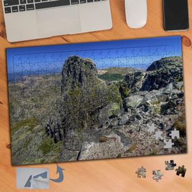 701 Dağlar Mağaralar Doğa 240 Parça Puzzle Yapboz Tablo