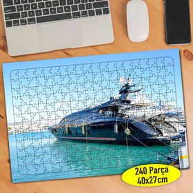 7088 Limana Demir Atmış Büyük Gemi 240 Parça Puzzle Yapboz