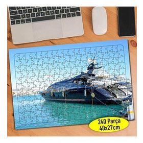 7088 Limana Demir Atmış Büyük Gemi 240 Parça Puzzle Yapboz