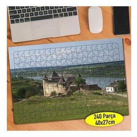 709264 Ukrayna Deniz Kenarında Şato 240 Parça Puzzle Yapboz