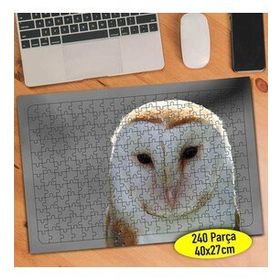 70930803 Vahşi Yaşam Sevimli Baykuş 240 Parça Puzzle Yapboz