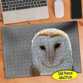 70930803 Vahşi Yaşam Sevimli Baykuş 240 Parça Puzzle Yapboz