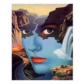 70x90 cm Bir Varoluş Hikayesi Sayılarla Boyama Seti Rulo Duvar Sticker