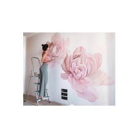70x90 cm Bisiklette Kır Gezisi Sayılarla Boyama Seti Rulo Duvar Sticker