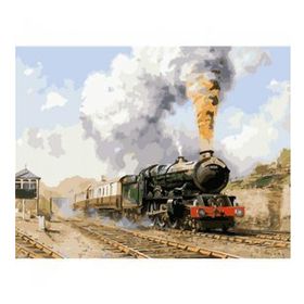 70x90 cm Doğu Ekspresi Sayılarla Boyama Seti Rulo Duvar Sticker