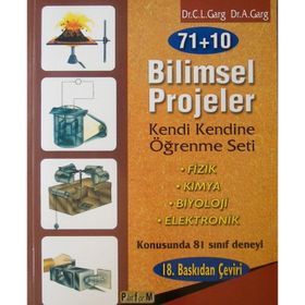 71+10 BILIMSEL PROJELER KENDI KENDINE ÖĞRENME SETI - AMIT GARG, C. L. GARG